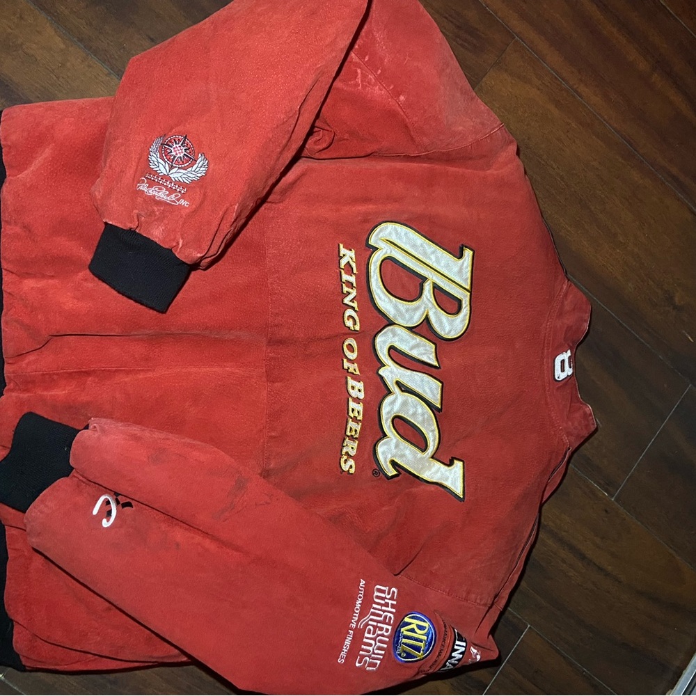 Budweiser Kids Jacket in Bold Red